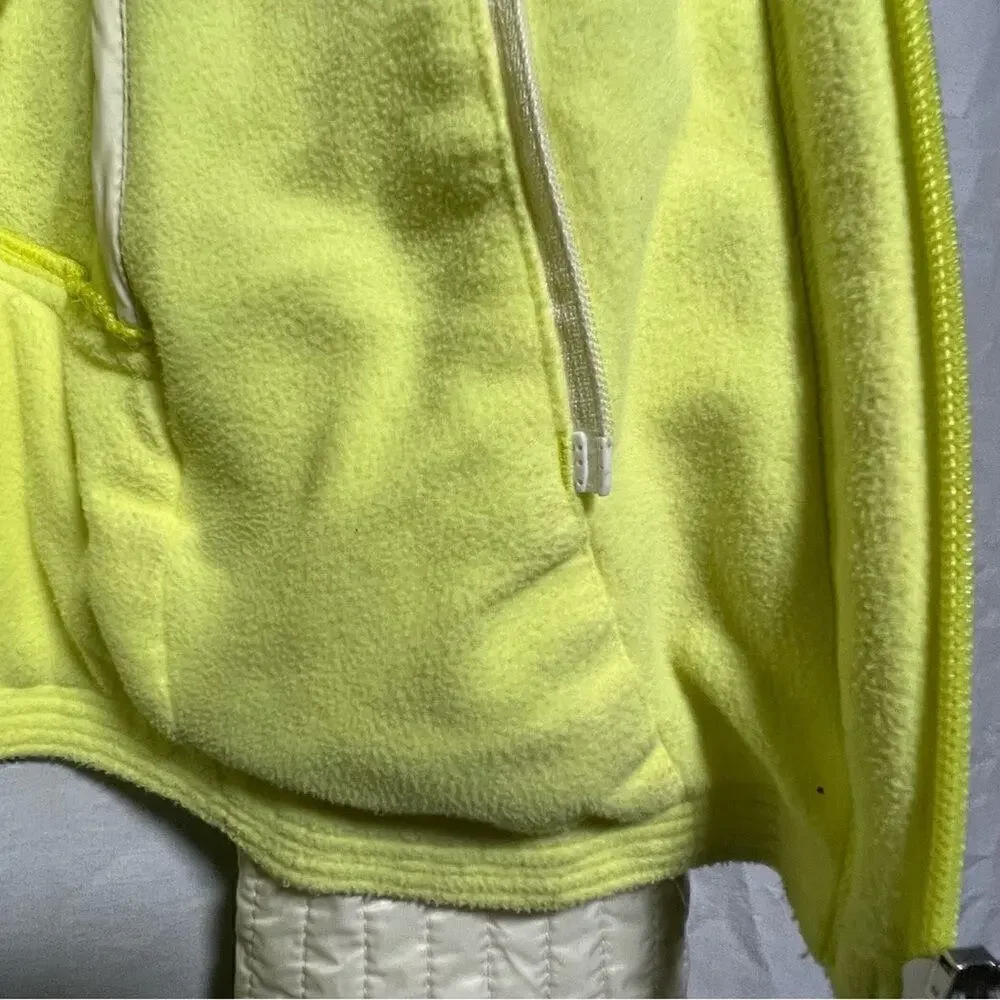 Lululemon Run Bundle Up Jacket without Luxechange Hood Clarity Yellow 6‎